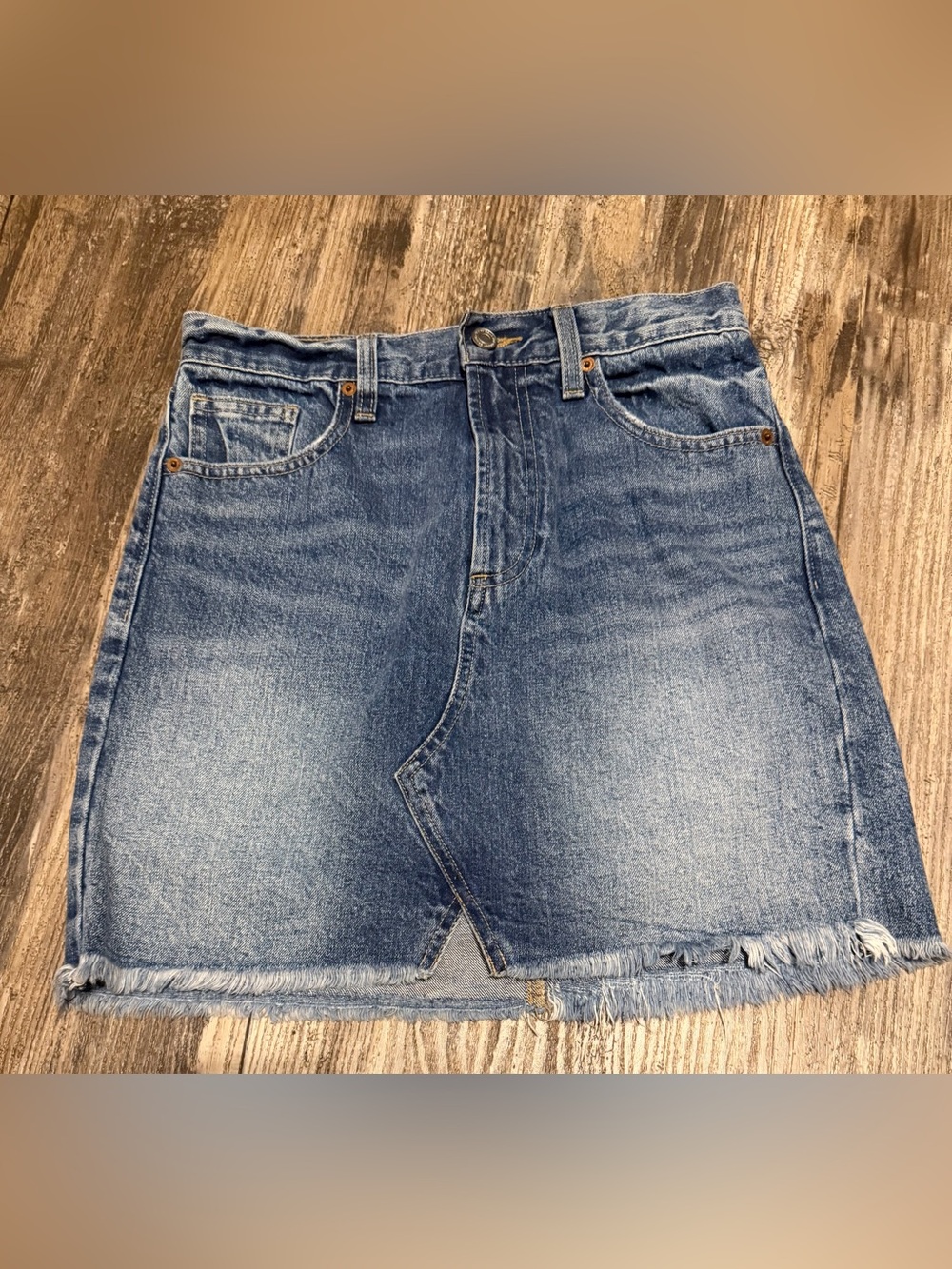 Lucky Brand Jean Skirt Old Favorite Mini 0/26